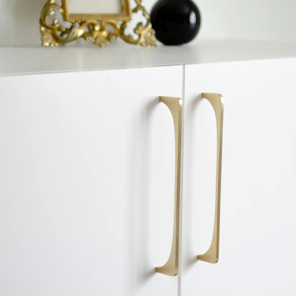 Bridge Pull - Solid Metal Cabinet Hardware