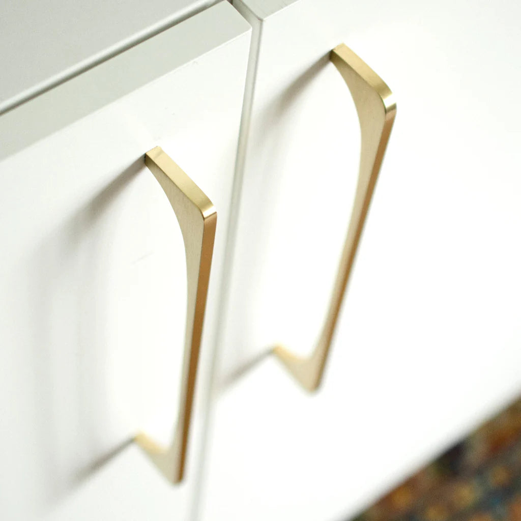 Bridge Pull - Solid Metal Cabinet Hardware