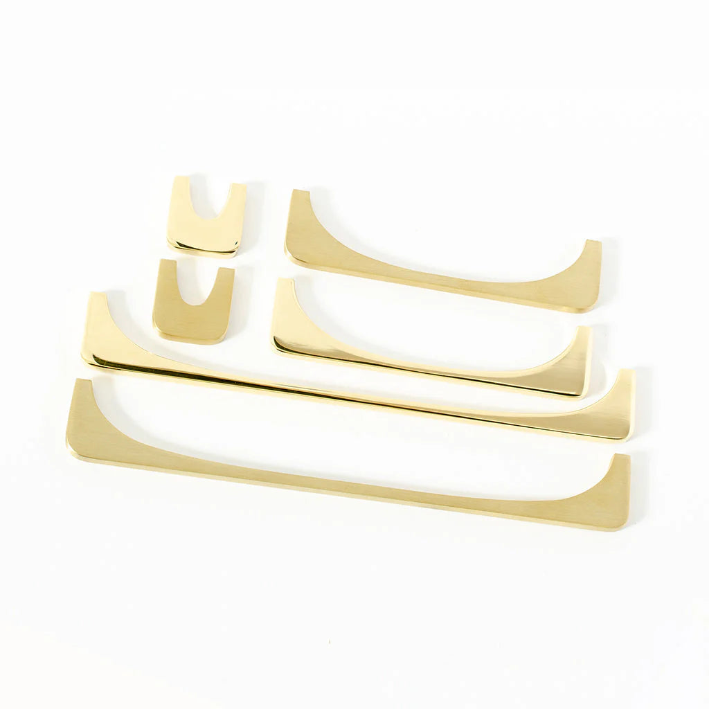 Bridge Pull - Solid Metal Cabinet Hardware