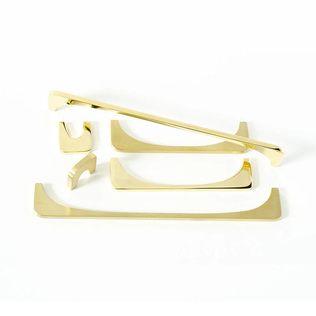 Bridge Pull - Solid Metal Cabinet Hardware