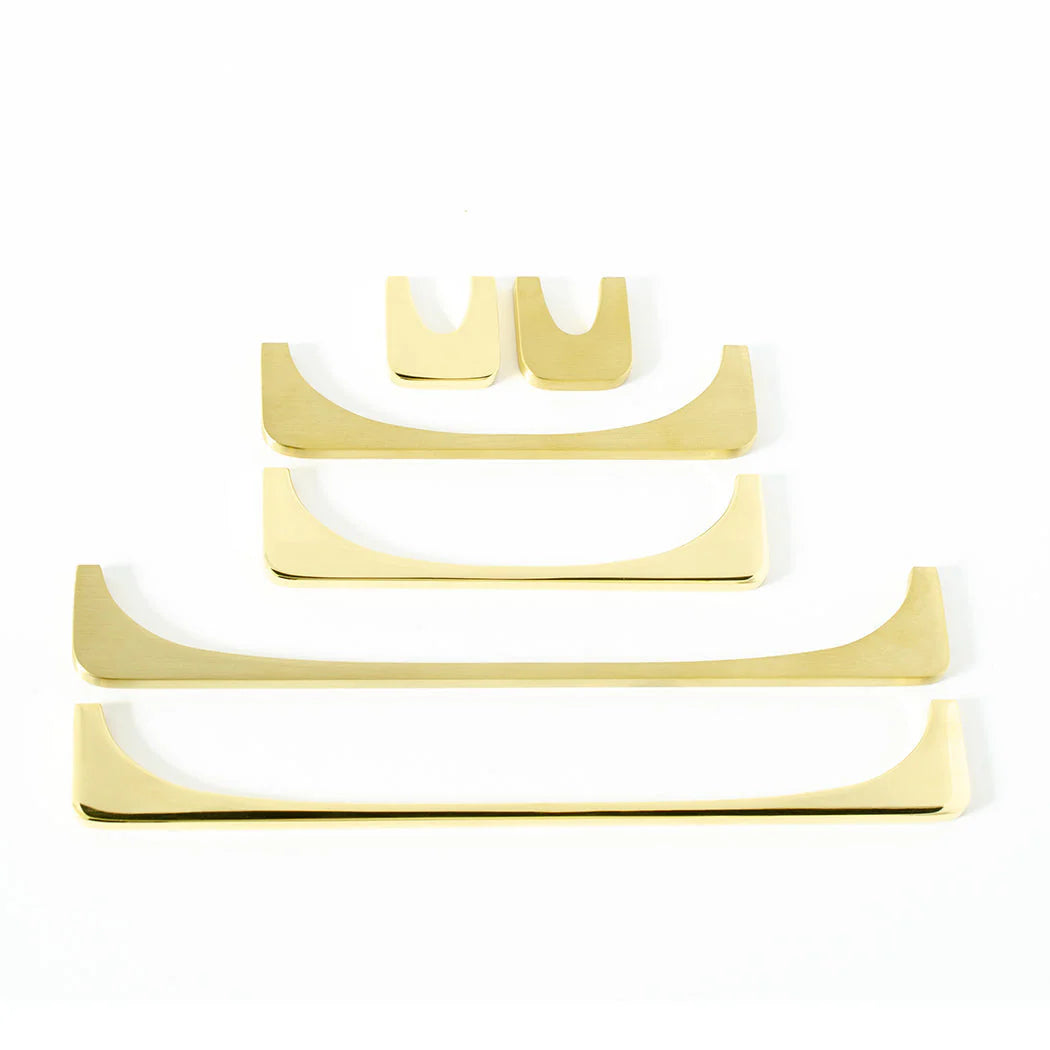 Bridge Pull - Solid Metal Cabinet Hardware