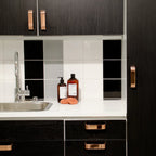Curve Handle – Solid Brass & Stainless Steel Cabinet Pull