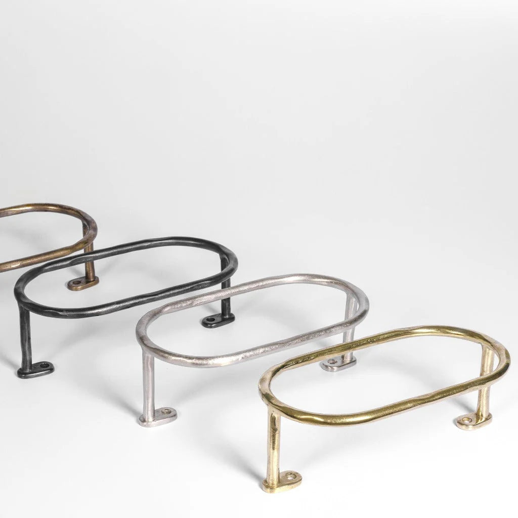 Oval Towel Bar – Solid Brass Hand Towel Holder