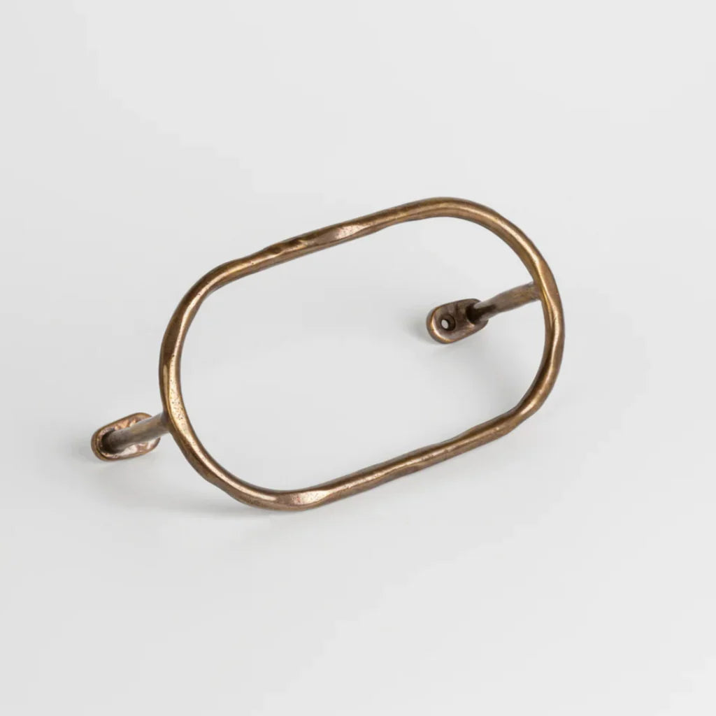 Oval Towel Bar – Solid Brass Hand Towel Holder