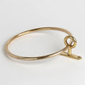 Mitchell Hardware Supply Forme No. 13 hand-cast solid brass towel ring