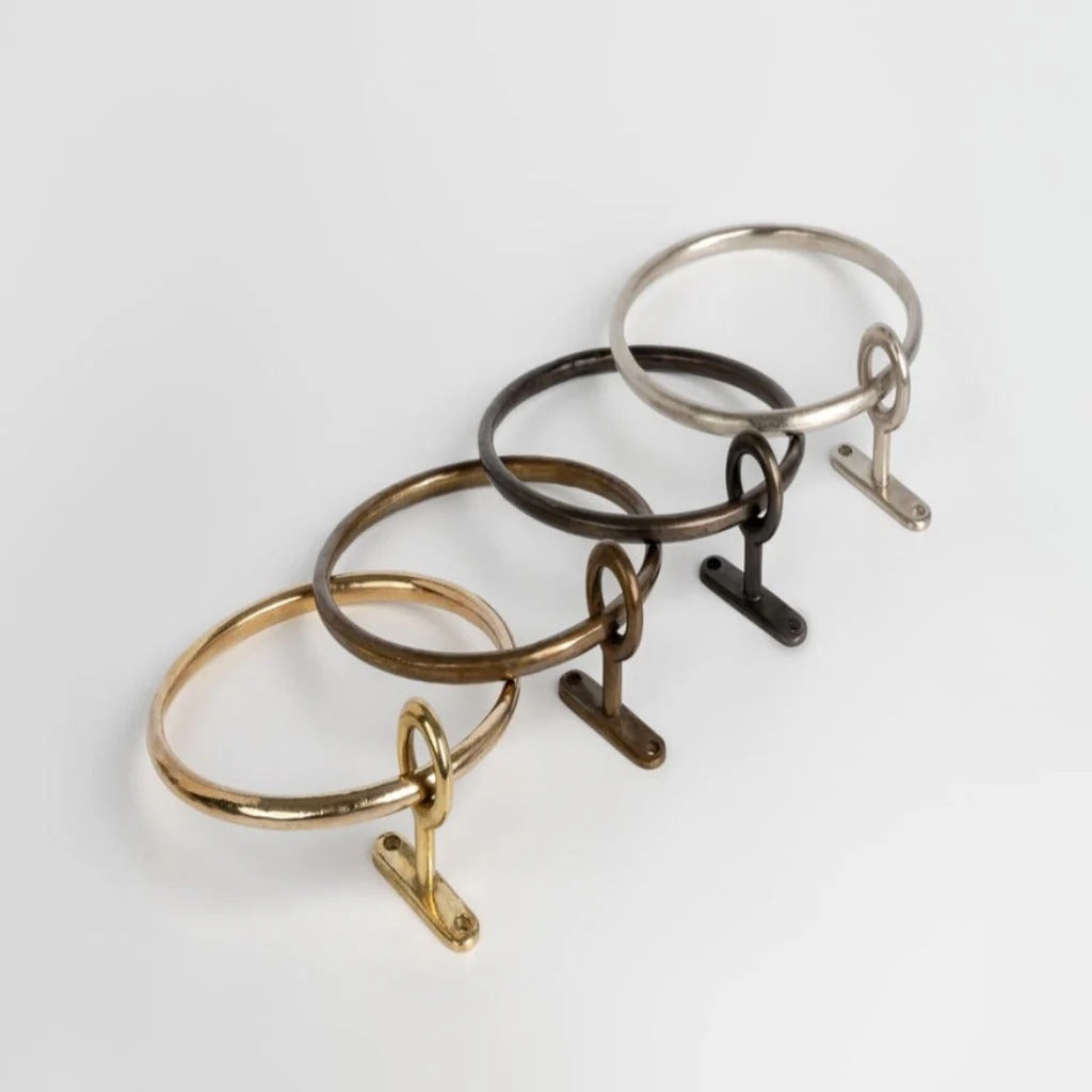 Towel Ring – Hand-Cast Solid Brass