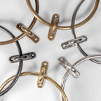 Towel Ring – Hand-Cast Solid Brass