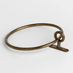 Towel Ring – Hand-Cast Solid Brass