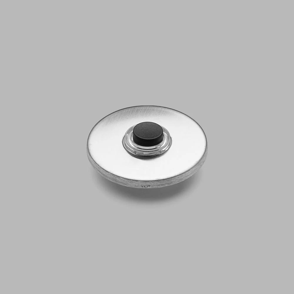 Mitchell Hardware Supply Knud Doorbell stainless steel push-button doorbell cover plate