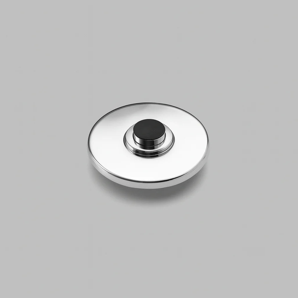 Doorbell – Minimalist Stainless Steel Push-Button Cover