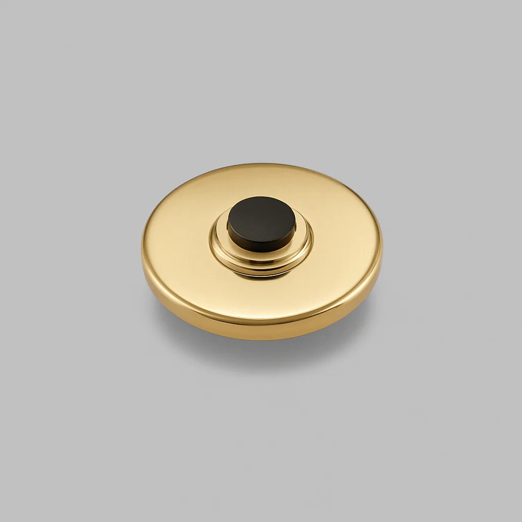 Doorbell – Minimalist Stainless Steel Push-Button Cover