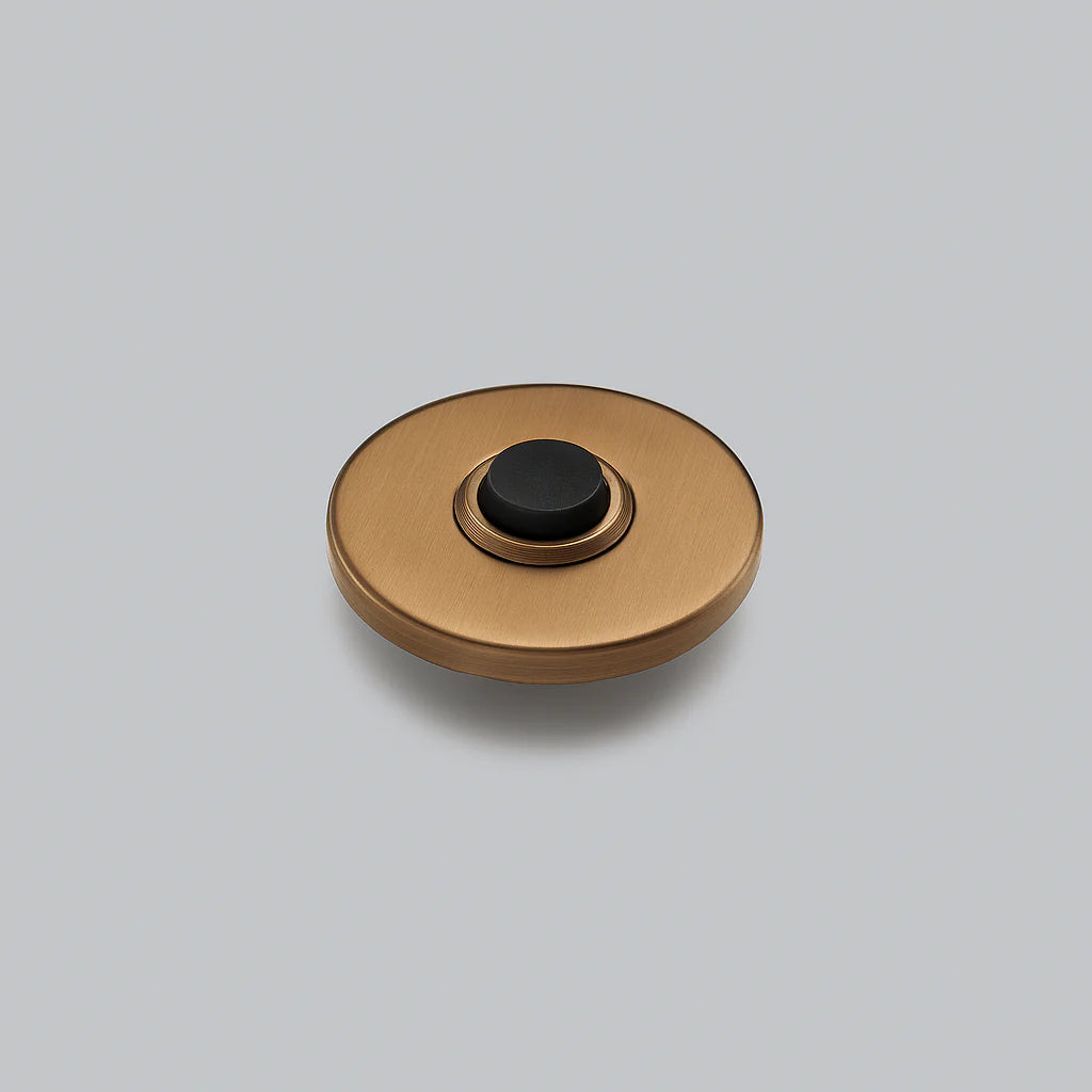 Doorbell – Minimalist Stainless Steel Push-Button Cover