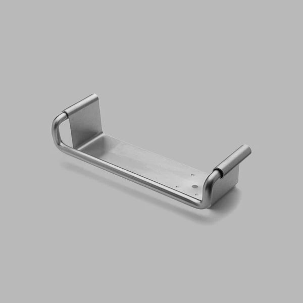 Mitchell Hardware Supply Knud Shower Shelf in satin stainless steel finish