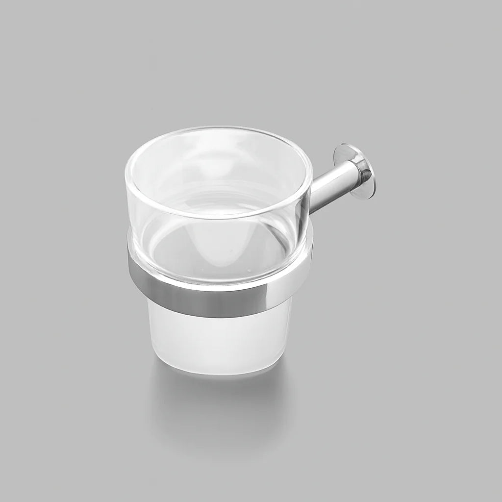 Toothbrush Holder - Wall-Mounted Stainless Steel