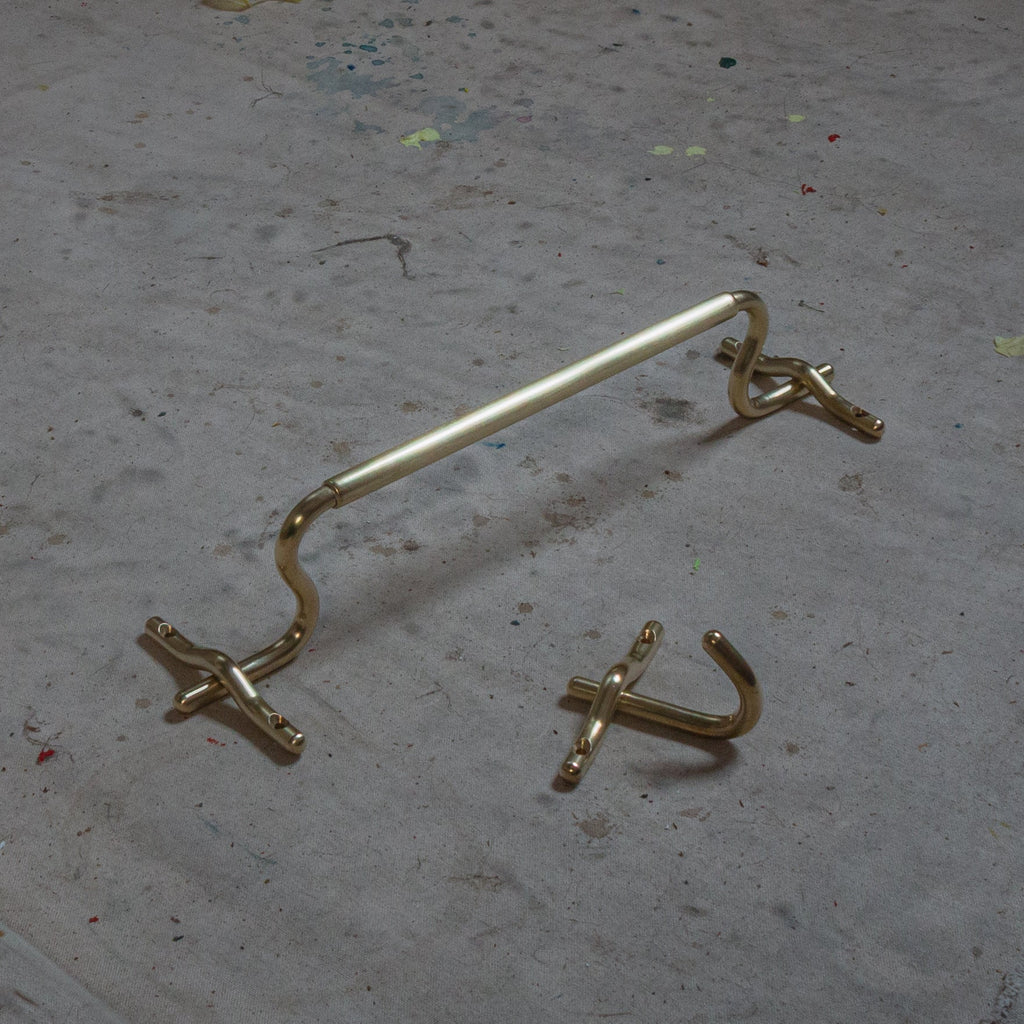 Wall Hook - Unlacquered Satin Brass