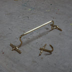 Wall Hook - Unlacquered Satin Brass