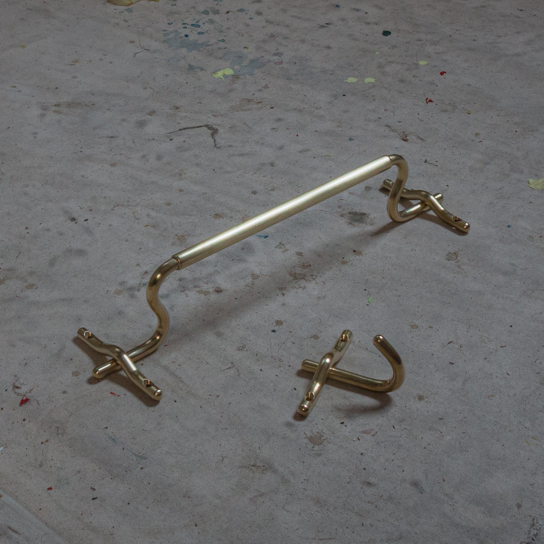 Wall Hook - Unlacquered Satin Brass
