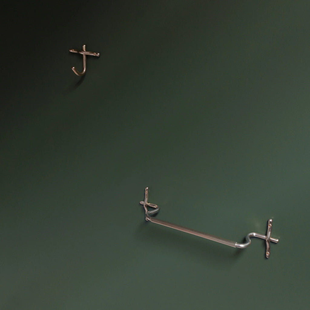 Wall Hook - Unlacquered Satin Brass