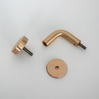 Handrail Bracket Wall Mount - Brass & Stainless Steel Options