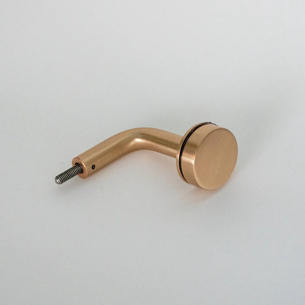 Handrail Bracket Wall Mount - Brass & Stainless Steel Options