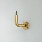 Handrail Bracket Wall Mount - Brass & Stainless Steel Options
